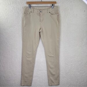 Michael Kors Tan Skinny Jeans‎ Modern Fit Light Tan Stretch